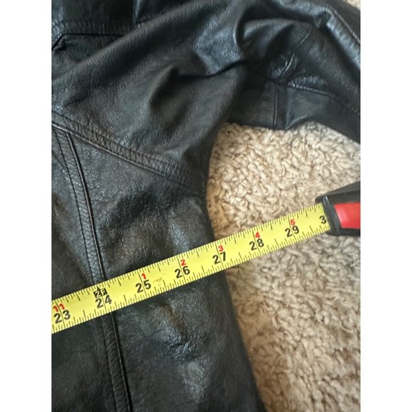 Vintage Wilson Leather Jacket Genuine Leather, Size XL - Picture 12 of 16